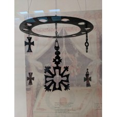 Copper chandelier accessories